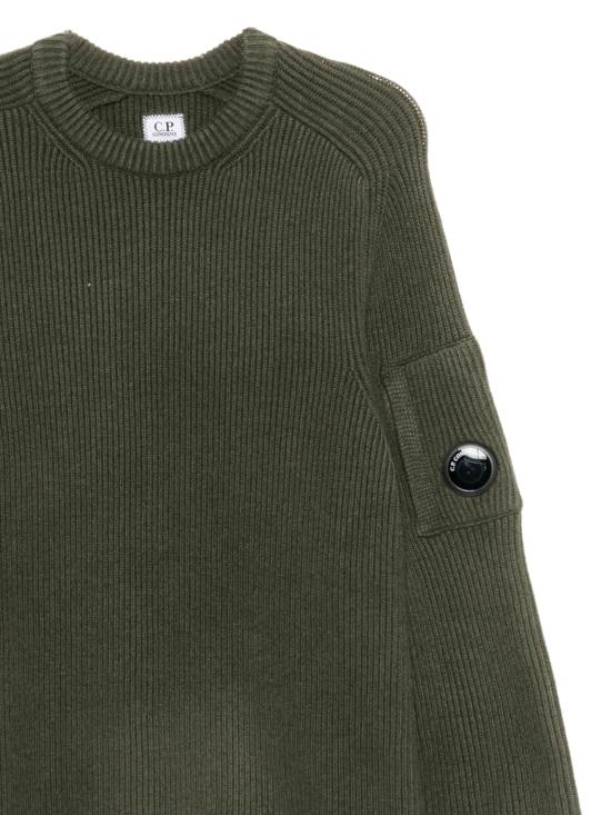 26FW 씨피 컴퍼니 스웨터 21CMKN101A 006608A683 Army - C.P. COMPANY