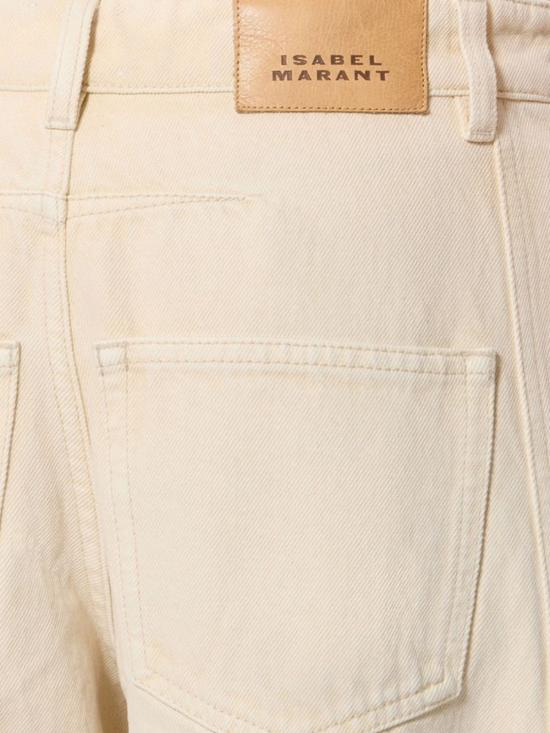 26FW 이자벨마랑 리샤 솔리드 데님 배럴 진 리샤 솔리드 데님 배럴 진 PA0778FA D3H01I90BE - ISABEL MARANT