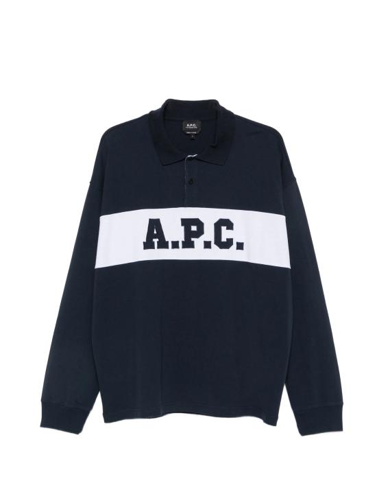 26FW 아페쎄 폴로 티셔츠 COHRUH26633 IAK Dark Navy