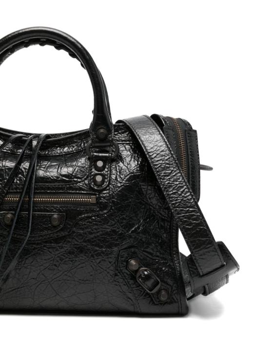 26FW 발렌시아가 르 시티 백 스몰 8657622 ACFH1000 BLACK - BALENCIAGA