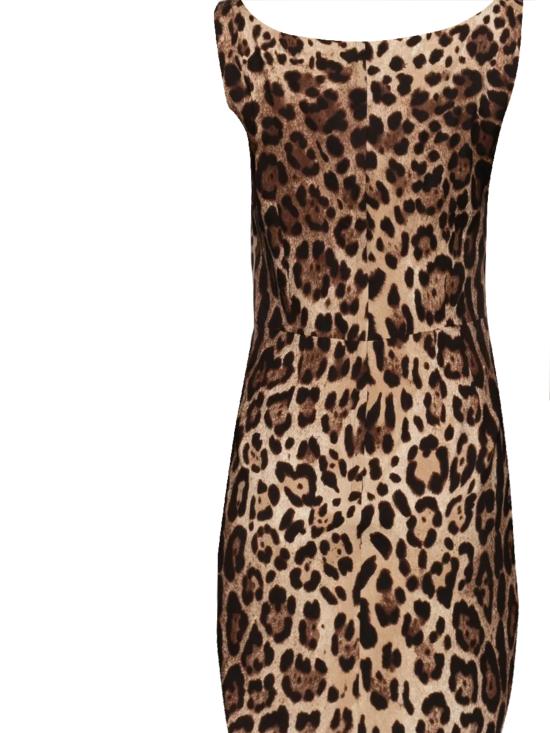 26FW 돌체앤가바나 미디 원피스 F6F4ZT GDCLXHY13M LEO NEW - DOLCE & GABBANA