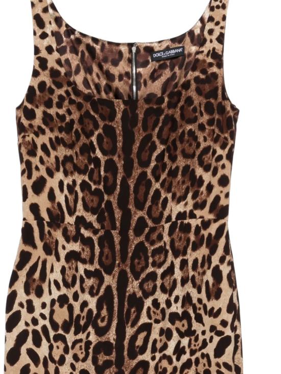 26FW 돌체앤가바나 미디 원피스 F6F4ZT GDCLXHY13M LEO NEW - DOLCE & GABBANA