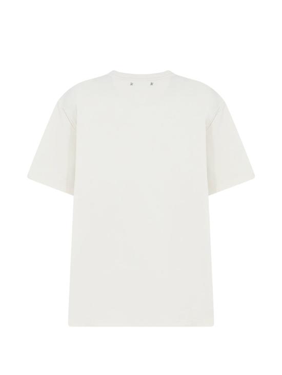 26FW 골든구스 반팔 티셔츠 GMP01220 P00261911560 HERITAGE WHITE - GOLDEN GOOSE