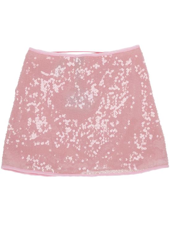 26FW 오세리 미디 스커트 AGF257 BUBBLE PINK - OSÉREE