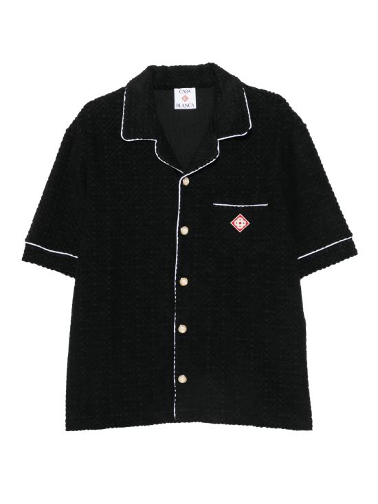 26FW 카사블랑카 셔츠 MPF26SH08502 BLACK