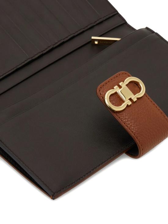 26FW 살바토레 페라가모 지갑 221157 795521 COGNAC TMORO - SALVATORE FERRAGAMO