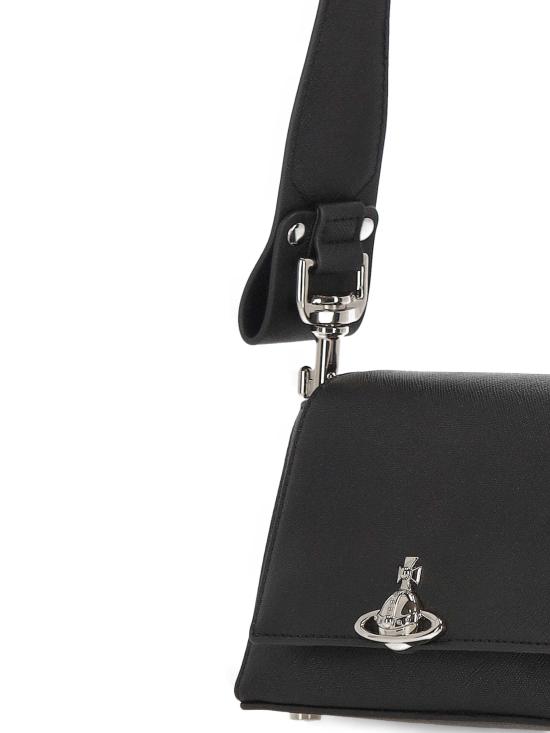 26FW 비비안웨스트우드 헤이즐 스몰 핸드백 4603000WW S0021N401 BLACK - VIVIENNE WESTWOOD