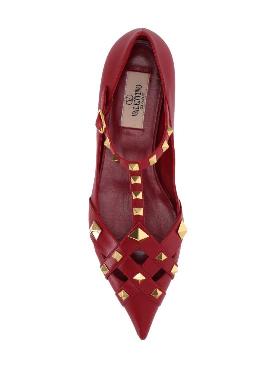 26FW 발렌티노 가라바니 플랫 슈즈 9W2S0PQ9 JYWBGN BRIGHT RED - VALENTINO GARAVANI