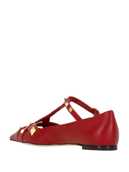26FW 발렌티노 가라바니 플랫 슈즈 9W2S0PQ9 JYWBGN BRIGHT RED - VALENTINO GARAVANI
