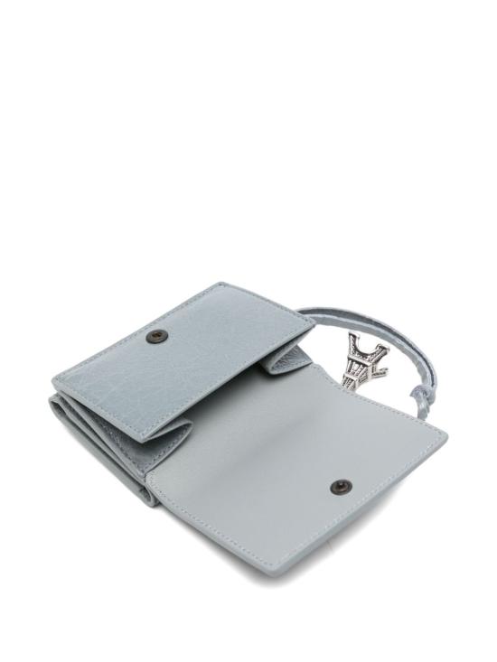 26FW 발렌시아가 르 시티 미니 지갑 810669 2ACOT4751 BLUE GREY - BALENCIAGA