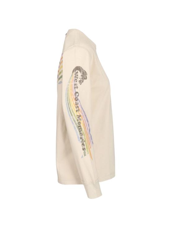 26FW 골든구스 긴팔 티셔츠 GUP02765 P00262812539 DARK HERITAGE WHITE - GOLDEN GOOSE