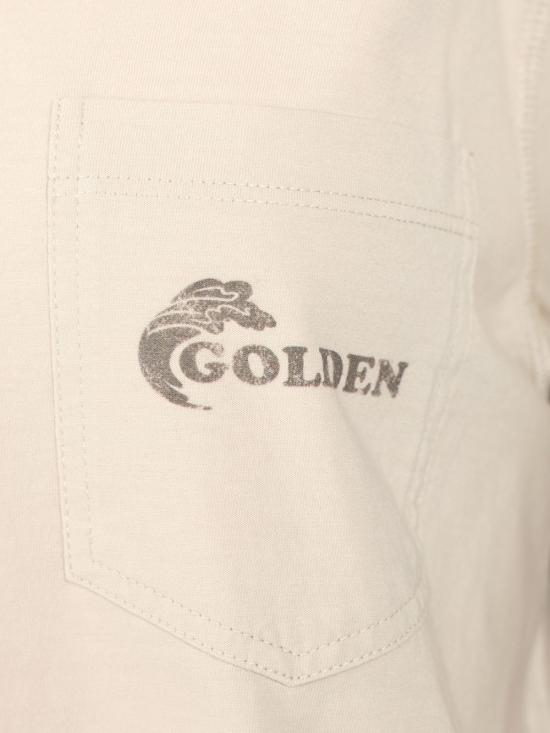 26FW 골든구스 긴팔 티셔츠 GUP02765 P00262812539 DARK HERITAGE WHITE - GOLDEN GOOSE