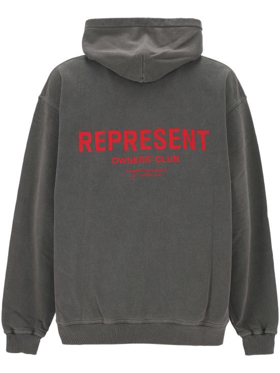26FW 리프레젠트 긴팔 티셔츠 OCM41113 02 Washed black - REPRESENT