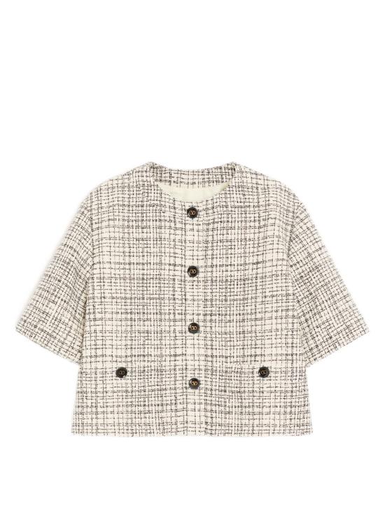 26FW 발렌티노 PAP 수트 자켓 9B3CE645 A9P3G3 VANIGLIA NERO AVORIO