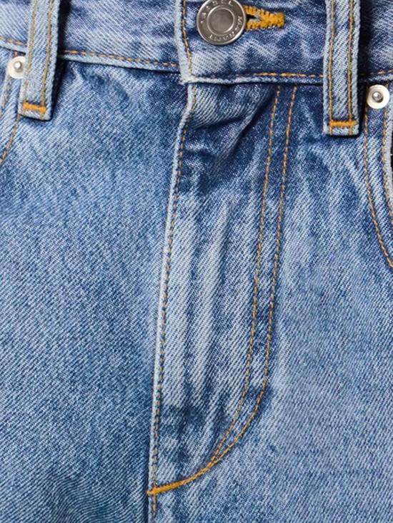 26FW 이자벨마랑 오리안 페이디드 데님 배럴 진 PA0584FA D1H04I30LU Light Blue - ISABEL MARANT