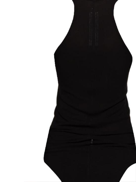 26FW 릭 오웬스 민소매 티셔츠 RP02F5101 MR09 Black - RICK OWENS