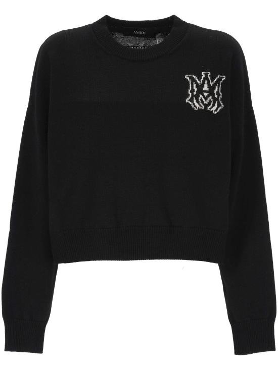 26FW 아미리 스웨터 AWKNCW1030 001 BLACK