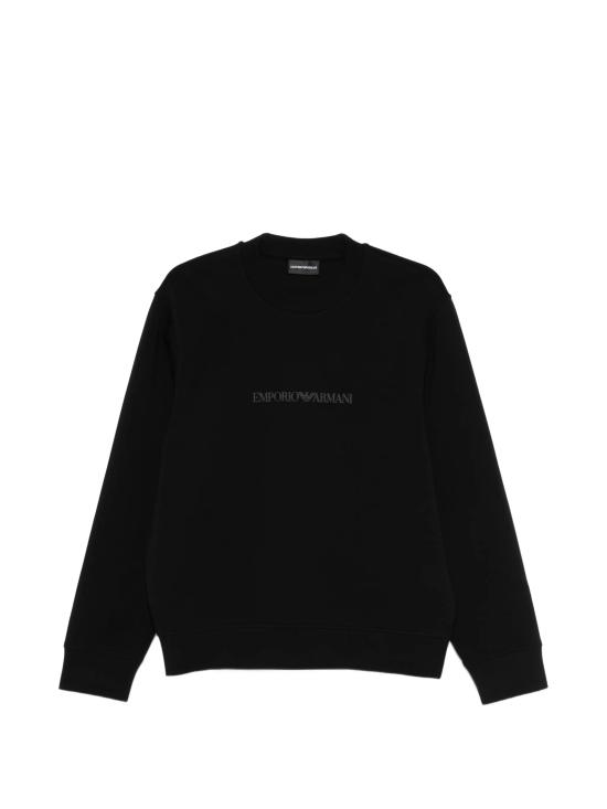 26FW 엠포리오 아르마니 긴팔 티셔츠 EM004541 AF10013MC540 BLACK EA LOG