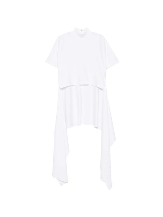 26FW 알라이아 반팔 티셔츠 AA9I0031J095D 000 White