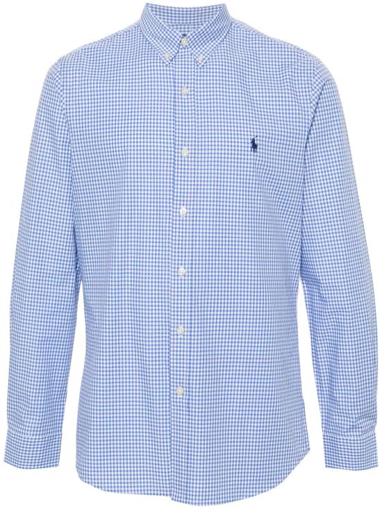 26FW 폴로 랄프로렌 긴팔 셔츠 710928254 004 Blue White