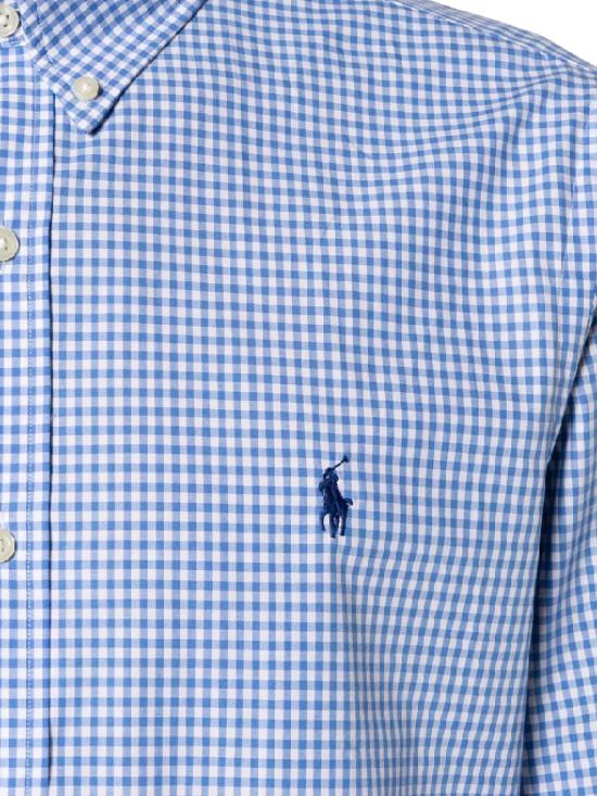 26FW 폴로 랄프로렌 긴팔 셔츠 710928254 004 Blue White - POLO RALPH LAUREN
