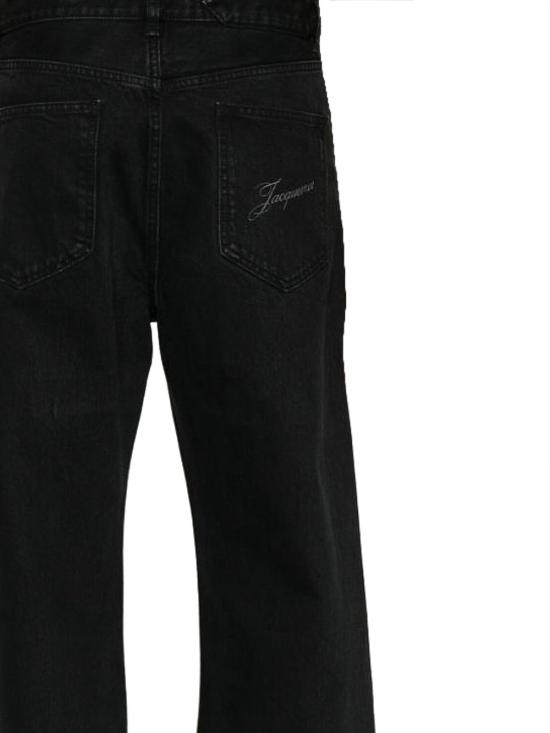 26FW 자크뮈스 스트레이트 데님 팬츠 PAM00028AD00039 990 BLACK - JACQUEMUS