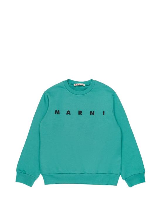 26FW [키즈] 마르니 니트/스웻셔츠 M01612 M00V00M545 PEACOCK GREEN