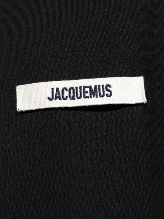 26FW 자크뮈스 그로그랭 후드 티셔츠 HOM00247AJ00126 990 Black - JACQUEMUS