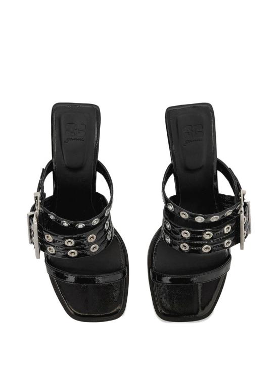 26FW 가니 뮬/슬리퍼 D1030010 099 BLACK - GANNI