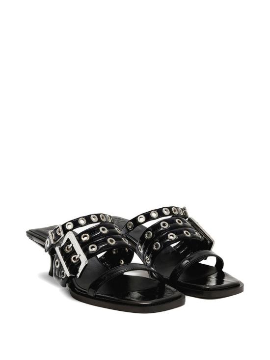 26FW 가니 뮬/슬리퍼 D1030010 099 BLACK - GANNI