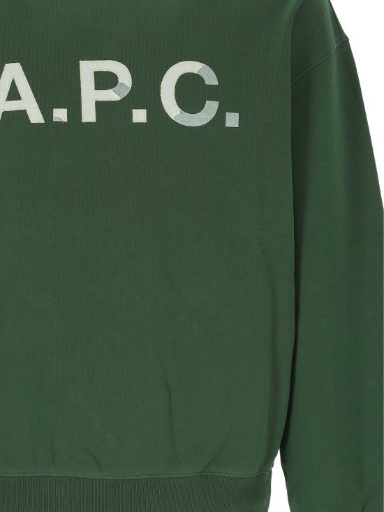 26FW 아페쎄 긴팔 티셔츠 COHGRH37033 KAF Dark Green - A.P.C.