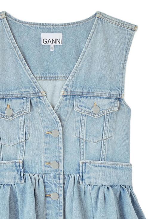 26FW 가니 수트 자켓 A1040321 565 LIGHT BLUE VINTAGE - GANNI