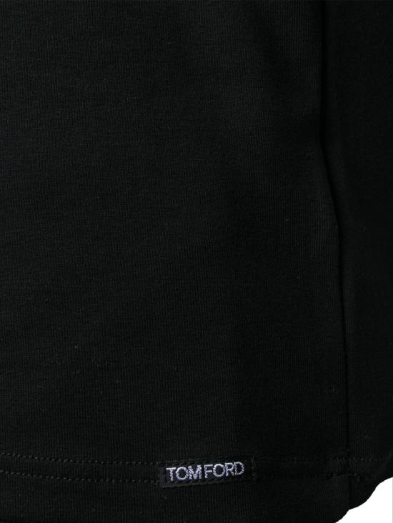 26FW 톰포드 코튼 크루넥 언더웨어 티셔츠 T4M081040 002 BLACK - TOMFORD