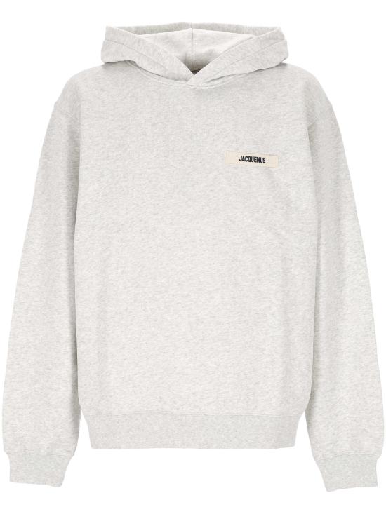 26FW 자크뮈스 그로그랭 후드 티셔츠 HOM00247AJ00126 950 Grey