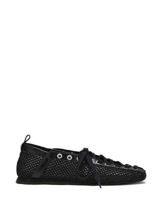 26FW 가니 플랫 슈즈 D1020024 099 BLACK