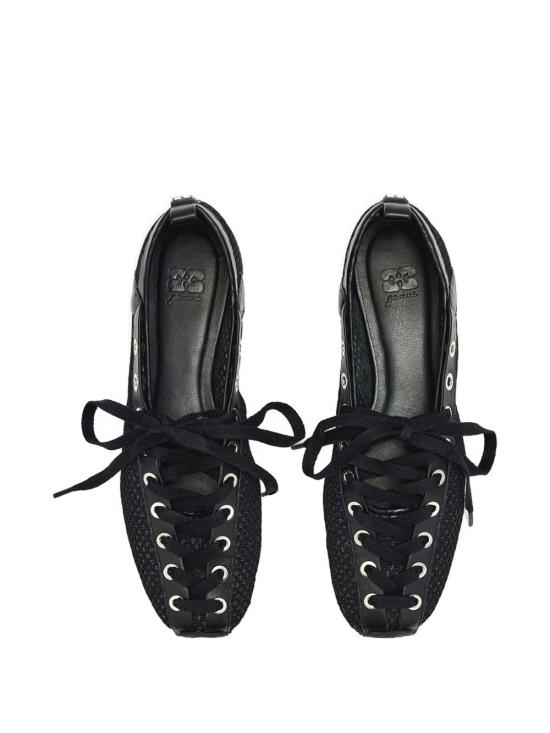 26FW 가니 플랫 슈즈 D1020024 099 BLACK - GANNI