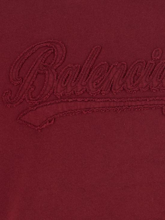 26FW 발렌시아가 긴팔 티셔츠 A0017O TUVR56164 Burgundy - BALENCIAGA