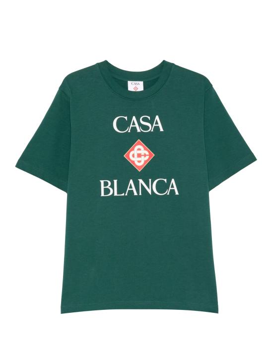 26FW 카사블랑카 반팔 티셔츠 MPF26JTS00118 CASABLANCA STACKED LOGO