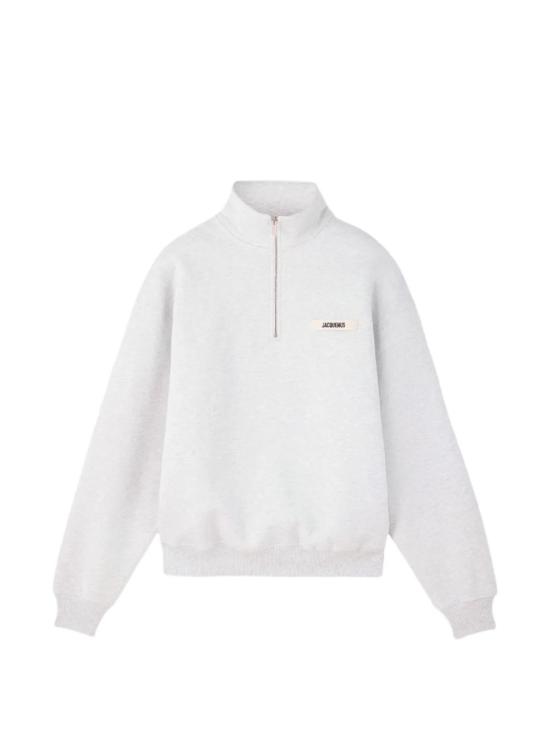26FW 자크뮈스 하프 집업 스웨트 셔츠 SSM00313AJ00174 951 GREY 2