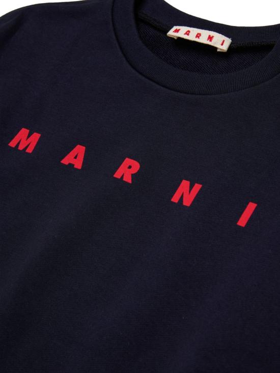 26FW [키즈] 마르니 니트/스웻셔츠 M01878 M00V00M862 DARK SEA BLUE - MARNI