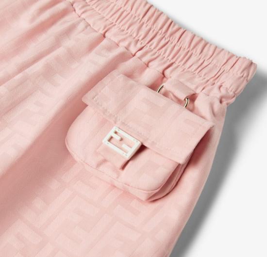 26FW [키즈] 펜디 쇼츠/버뮤다 JFF407 AS64F1UL9 Rosa peony - FENDI