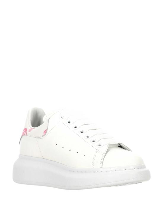 26FW 알렉산더 맥퀸 오버사이즈드 스니커즈 553770 WIAKB9052 WHITE PINK - ALEXANDER MCQUEEN