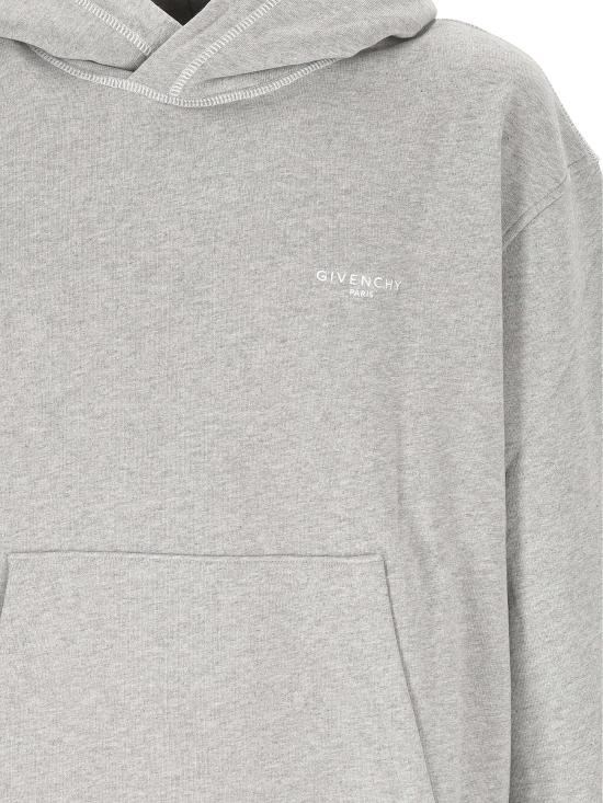 26FW 지방시 긴팔 티셔츠 BMJ0PW 3YTA055 Light grey melange - GIVENCHY