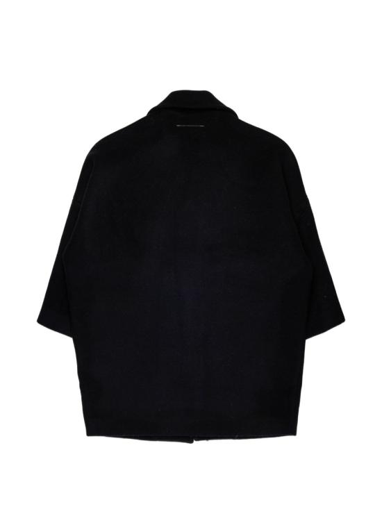 26FW [키즈] MM6 메종마르지엘라 코트 M60833MM00W M6900 NERO - MM6 MAISON MARGIELA
