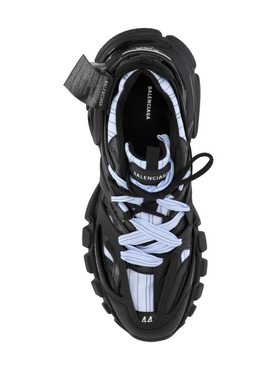 26FW 발렌시아가 트랙 스니커즈 542023 WTRSH1040 BLACK BLUE - BALENCIAGA