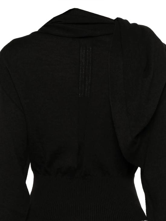 26FW 릭 오웬스 스웨터 RP02F5622 M09 BLACK - RICK OWENS