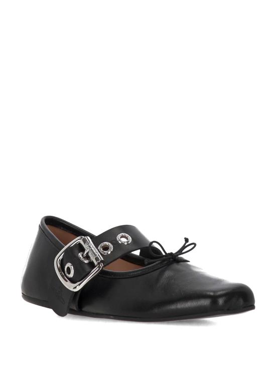 26FW 비비안웨스트우드 플랫 슈즈 7201000SW L00AGN401 BLACK - VIVIENNE WESTWOOD