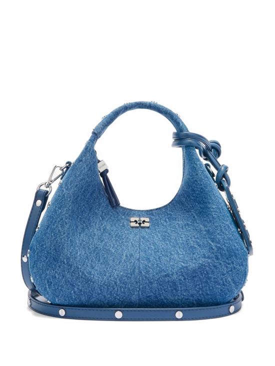 26FW 가니 토트백 C1040008 567 MID BLUE VINTAGE