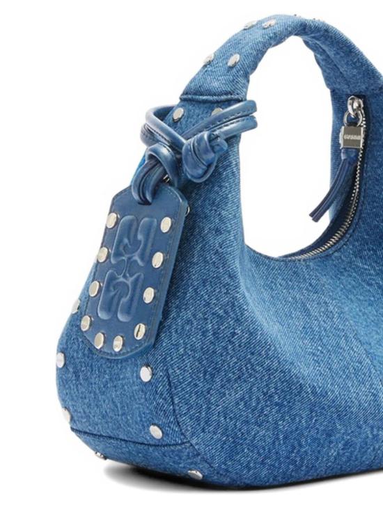 26FW 가니 토트백 C1040008 567 MID BLUE VINTAGE - GANNI