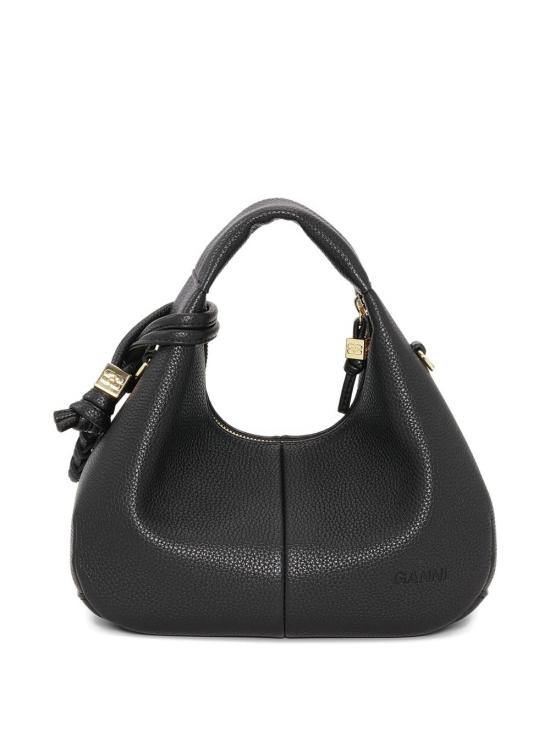 26FW 가니 미니 호보백 A6976 099 BLACK - GANNI